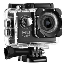Tassen 2.0 "HD 1080P / 24fps Waterdichte digitale actie Camera Video Camera CMOS Sensor Wide Holen Lens 1080p Sport Camara Profesional