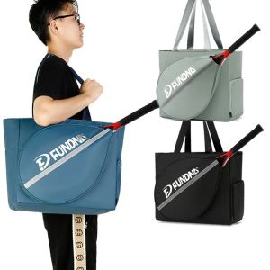 Tassen 2022 Nieuwe tenniszak Badminton Bag Heren Fitness Bag voor dames Droog nat Sub grote capaciteit Racket Sporttas Raquete Tienstpakket