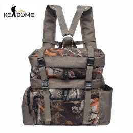 Sacs 2in1 Outdoor Hunting Vest Backpack Talpack Range Sac Travel Sacs Sacches Tactiques multifonctionnelles Pouche de matériel militaire x451D