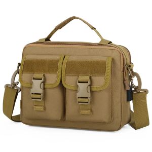 Tassen 35L Camouflage Schoudertas Heren Outdoor Reizen Kamperen Wandelen Crossbody Combat USB Opladen Handtas Tactische Rugzak