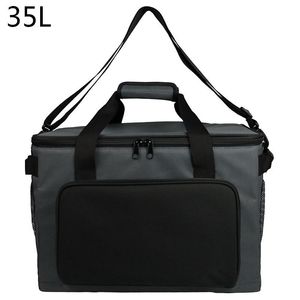 Sacs 35L Large grand pliage thermique isolé Fresh Keeping Image Isulate Isulater Box Lunch Colder Sac pour steak Picle de pique-nique thermique