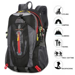 Sacs 40L Large Sport Cycling Backpack OUTDOOR EDC Tactical Softback Softback Imperproping Bug Randonnée Camping Hunting Sacs For Men Women Women