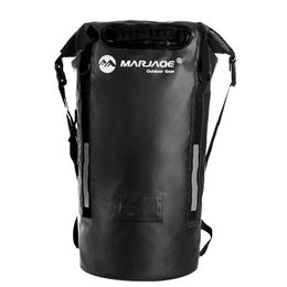 Bolsas 40L Mochila impermeable al aire libre Bolsa seca Saco Bolsa de almacenamiento Senderismo Canoa Kayak Natación Deriva Río Trekking