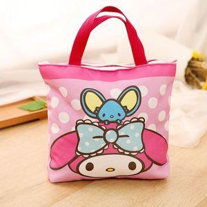 Bolsas 5 pcs/lote Kawaii Cat Canvas Case de lápices creativo Punta