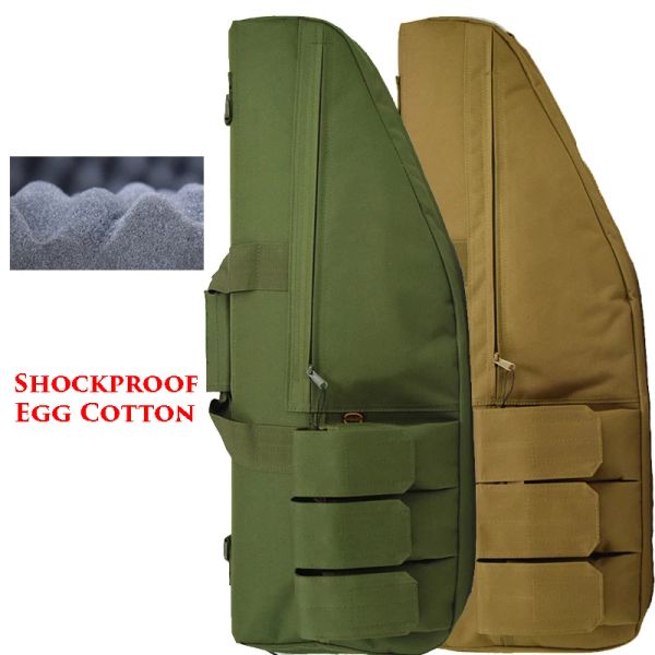 Sacs 70 cm 98 cm 118 cm Airsoft CS étui de transport pour fusil de chasse tactique sac pour pistolet de chasse coussin antichoc sac pour fusil sac à dos pour pistolet robuste