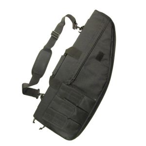 Bolsas Bolsa de transporte para pistola de nailon táctica, 72cm, Molle, funda de pistola para Rifle, Airsoft, Paintball, bolso de hombro para AK 47 M4 AR15