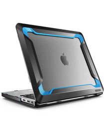 Tassen accessoires IBLASON voor MacBook Pro 15 Case A1990A1707 met Touch Bar Touch ID zware rubberen TPU Bumper 2110188024657