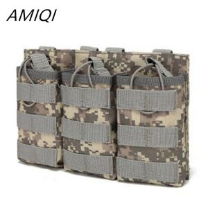 Sacs Amiqi Nylon Magazine Pouche militaire Poute tactique MOLLE Rifle Hurting Accessoires Pack Paintball Airsoft Army