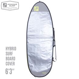 Sacs Ananas Surf 6ft.3 182cm Sac de planche de surf hybride Groveler Crossover Fishboard Cover Foilboard Protect Boardbag