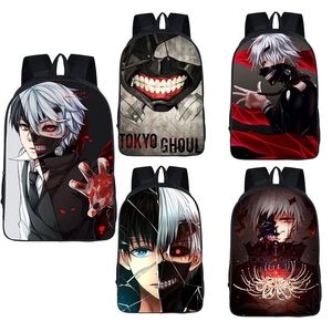 Tassen Anime Tokyo Ghoul Backpack For Teenage Girls Boys Children School Tassen Cartoon Tokyo Ghoul Kaneki Ken Bag Kids School Rugzakken