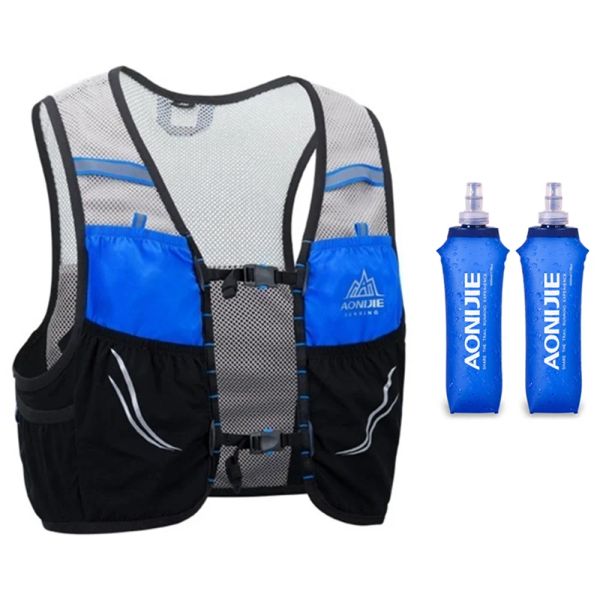 Sacs Aonijie 2,5L Hydratation légère Gireau Breathable Trail Running Sac à dos Sac de sport extérieur Pack de randonnée de randonnée C932