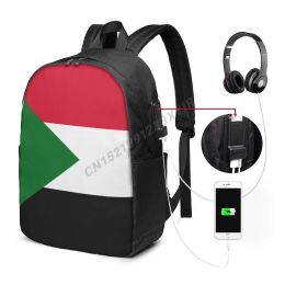 Sacs sac à dos Soudan Flag Carte country soudanaise C'est dans mes fans d'ADN ADN Étudiant sac de voyage ordinateur portable décontracté pack Unisexe