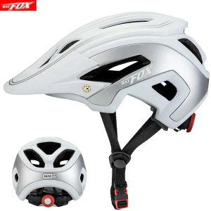 Bolsas Batfox ciclismo casco mujeres hombres casco de bicicleta mtb en bicicleta montaña ruta ciclismo seguridad de cabañas de almacenamiento de casco de casco ultraligero casco