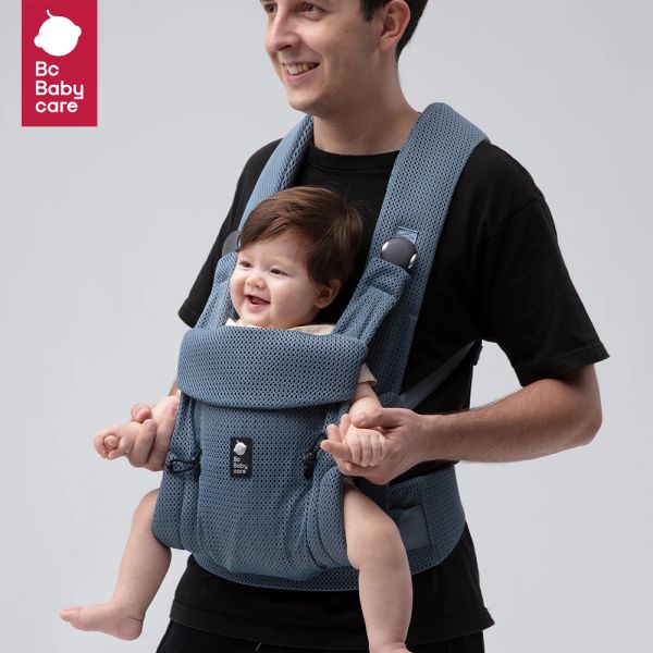 Sacs BC Babycare 3.220 kg Ajustement ajusté Baby Carrier Breathable Face Faceging Carrier Wrap Bild Infant confort