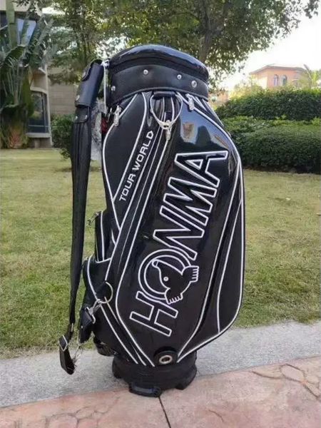 Sacs de golf noirs HONMA Cart Bags Kit de voyage de golf Sac de golf étanche de grande capacité Laissez-nous un message pour plus de détails et de photos nd