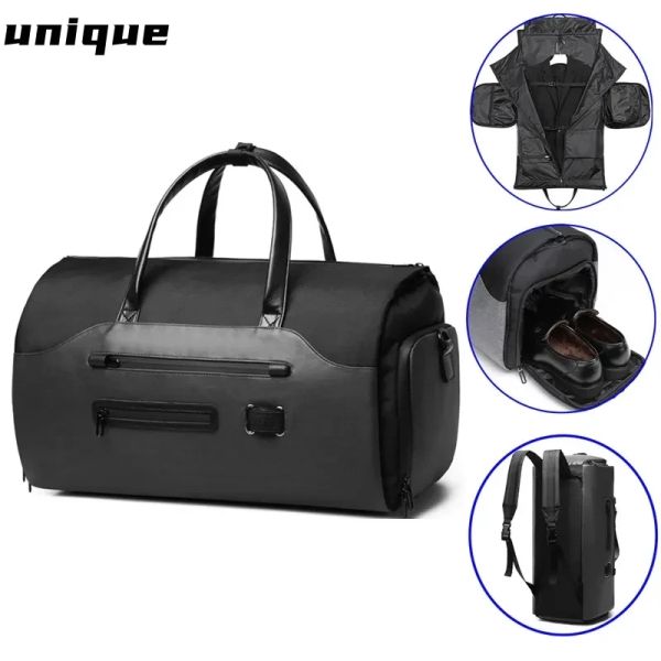 Sacs Business Travel Sac multifonction hommes Conseil de stockage Borquette de grande capacité sac à main mâle mâle de voyage imperméable de voyage