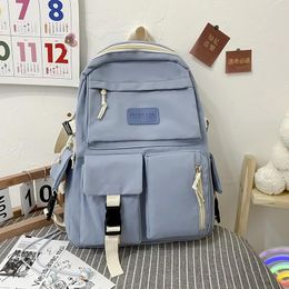 Bolsas lienzo mochila coreana largecapacity multicapa Junior secundaria estudiante schoolbag bags bags bags lienble bookbag