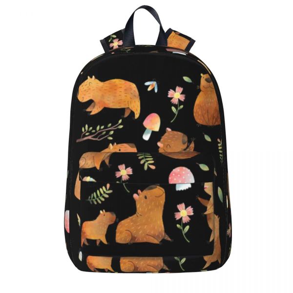 Sacs Capybara est mon spiritueux sacs à dos pour un sac d'étudiant sac à bandoulière ordinateur ordinateur portable.