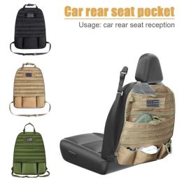 Sacs Car Back Soupt Organisateur Accessoires Tactical Accessoires Armée MOLLE SCHOT Rangement Military Outdoor Auto-Driving Hunting Seat Seat Cover Sac