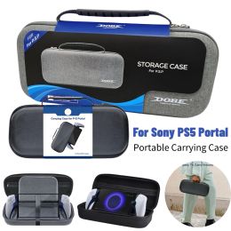 Tassen Draagtas voor Sony PlayStation 5 Portal Draagbare reisopbergtas Harde beschermdoos voor PS5 Portal Handheld Game Console