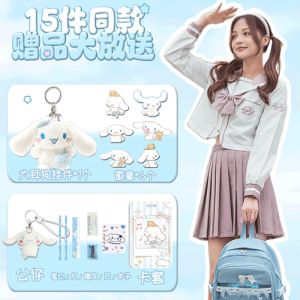 Sacs dessin animé mignon kawaii sanrioed Cinnamoroll My Melody Kuromi Nouveau modèle Haut-capacité pour enfants