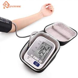 Bolsas Caselero Case duro para Omron Monitor de presión arterial del brazo Caja de almacenamiento de bolsas protectoras de viaje portátil