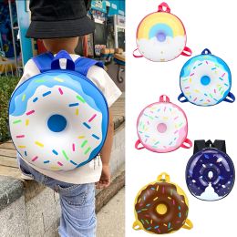 Bolsas para niños mochila para niños niñas lindo arcoirbow donut school bag kindergarten casual backbag para niños mochila mochila infantil bag