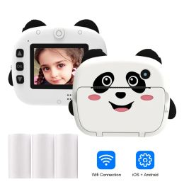 Sacs Camera à imprimé instantané pour enfants avec imprimante thermique gamin photo numérique photo appareil photo girl enfant caméra vidéo garçon d'anniversaire de garçon