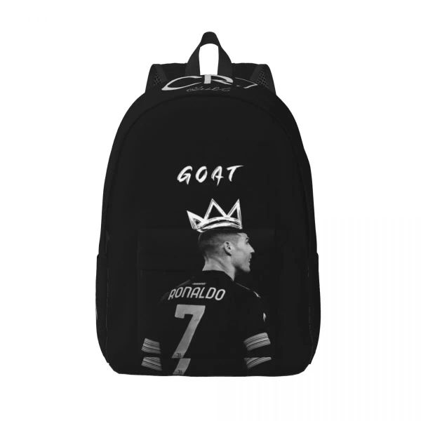 Sacs CR7 football Ronaldo Soccer sac à dos Middle High School Student Bookbag Bookbag Daypack Durable