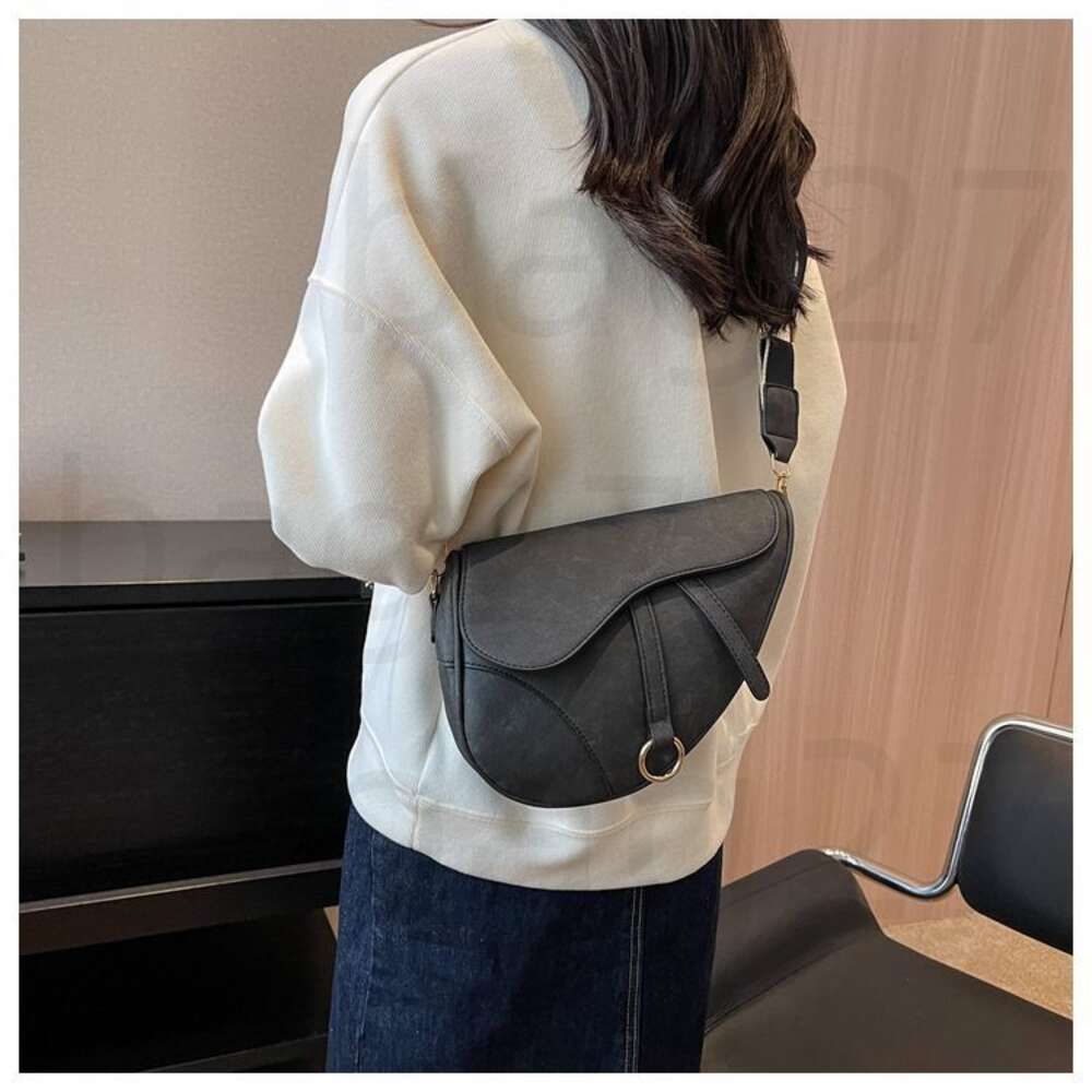 Bags Crossbody S Saddle Shoulder Top Quality Fashion Women Classic Leather Bag Clutch Totes Wallets Ladies Purse Handbag addle houlder 6A