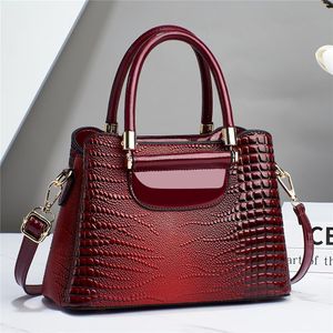 Tassen ontwerper voor vrouwen mode pu lederen handtassen crossbody alligator handtas dames messenger tas tas eenvoudige mini vierkante portemonnee portemonnee reto groothandel handtas