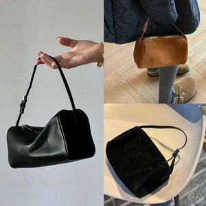 Bolsos Diseñador Bolso de mujer The Row Bag Diseñador Ante Penholder Reverse 90s Mini bolso simple Cuero Mujer