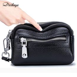 Sacs dicihaya sac à main féminin authentique en cuir twoyer petit portefeuille femmes plus grande capacité clés sac à main portable portable