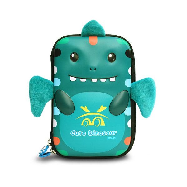 Sacs dinosaur crayon crayon mignon crayon crayon matériau Escolar 3d kawaii estojo escarol grande capacité trousse scolaire scolaire