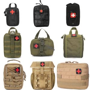 Sacs EDC Medical Sac Hunting MOLLE TACTICAL SCHECH KITS First Aid Kits Outdoor Camping Randonnée Randonnée EMT Utilitaire Fanny Pack