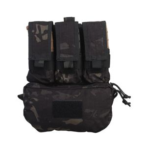 Sacs Emersongear Tactical Assault Back Pouch Pannel Magazine Mag sac MOLLE BATTAGE POUR LA PLIQUE PROPORT