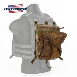 Sacs Emersongear Tactical Sackepack 420 HUNTING VILET BUNGEE DROP SCHECH CASH SAG LXB Style pour assiette de vélo de vélo Airsoft Nylon