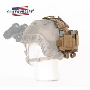 Sacs Emersongear tactique MK2 casque accessoire pochette batterie étui de rangement sac de rétention contrepoids Airsoft chasse en plein air Combat