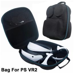 Sacs EVA Sac pour PSVR2 Boîtier de transport de voyage portable pour PS VR2 Sense Controller Sock Sac pour Playstation PS VR2 VR ACCESSOIRES