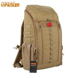 Sacs Excellent Elite Spanker Tactical Backpack Men's Men's Camo Twoway Zipper Sac à dos Outdoor Sacs Military Sac à dos pour le camping de randonnée