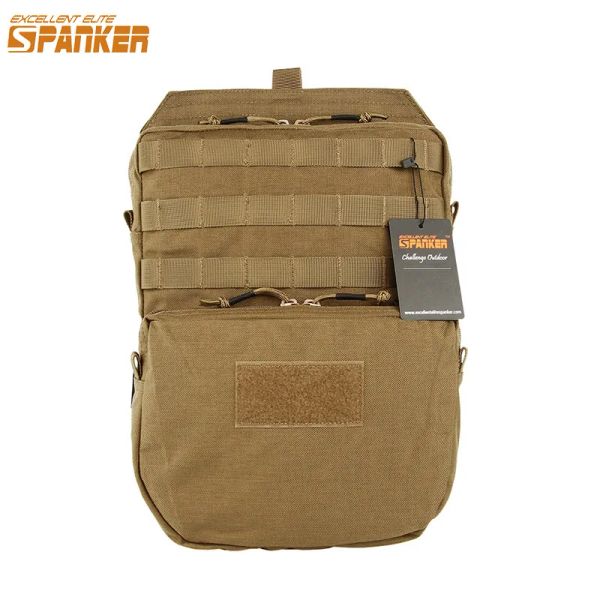 Sacs EXCELLENT sac d'hydratation tactique ELITE SPANKER, pochette Molle militaire EDC, sacs d'eau 3L pour accessoires de gilet