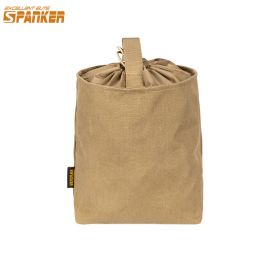 Tassen uitstekende elite spanker tactische molle vouwdump dump drop zak opslagzak taille zakje draagbare zakken recycle tas