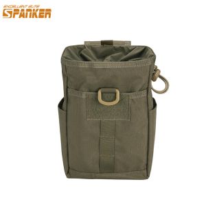 Sacs Excellent Elite Spanker Tactical MOLLE Pliage de recyclage Sac à ordures Sacs d'équipement extérieur sac de rangement