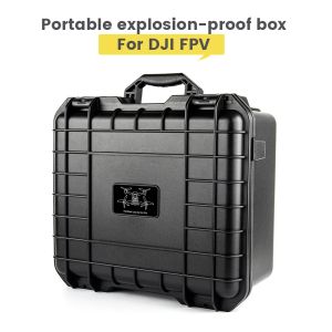 Sacs Boîte à étanche à l'explosion pour la valise DJI FPV pour accueillir une solide boîte de sécurité étanche durable pour les accessoires de drones FPV