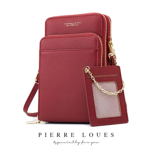 Sacs Fashion Sac crossbody simple Sac Small Sac Sac Handbag Phone Téléphone High Quality Pu Leather Chain Mobile Phone Téléphone épaule