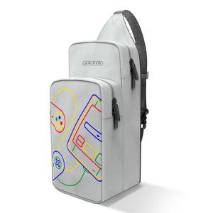 Bolsas Bolsa de almacenamiento de moda para Nintendo Switch Lite OLED consola de videojuegos Bolsas de hombro Estuche de gran capacidad para cargador joycon gamepad
