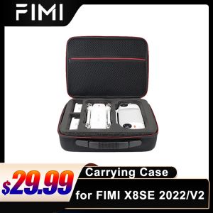 Sacs Fimi X8se 2022 V2 Drone Case Sac à main de rangement étanche Étui de transport portable pour série X8se Caméra Drone Rc Drone Accessoires