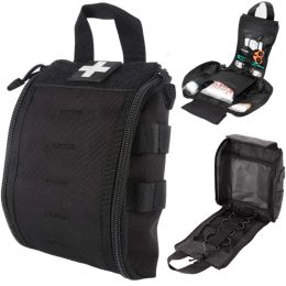 Tassen Eerste hulp EMT -tassen Tactical Ifak Medical Molle Pouch Militair Utility Med Med Emergency EDC Pouches Outdoor Survival Kit Suite