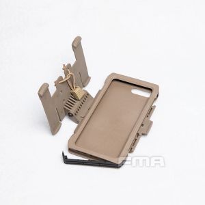 Bolsas Soporte de FMA para el teléfono 7/8 más la bolsa de la caja del teléfono móvil TB1320 para el sistema de chaleco molle Bolsa táctica de caparazón de teléfono móvil.