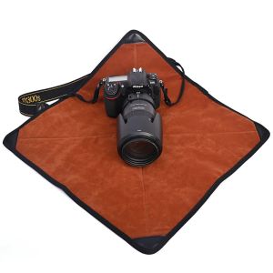 Sacs Pliant Camera Protective Protective Camera Camera Wrap tissu Photographic Protect Cover Couverture pour Canon Nikon Sony DSLR Lens